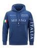 Flag Of Italy Men Hoodie Milan City Hoodies 3d Print Hoody For Man Casual Spring Autumn Clothing Top