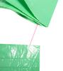 Waste bags 60 L, green with tape, 35 mic, 10 pcs.