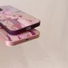 Персонализированный розовый чехол с бабочкой для девочек для iPhone 15, 14, 13, 12, 11 Pro Max X XR XS, персонализированный стеклянный чехол для телефона