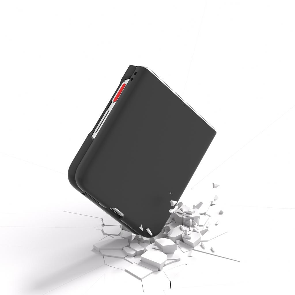 For ZTE Nubia Flip2 5G Case Skin-Touch Texture Hard PC Folding Phone Cover