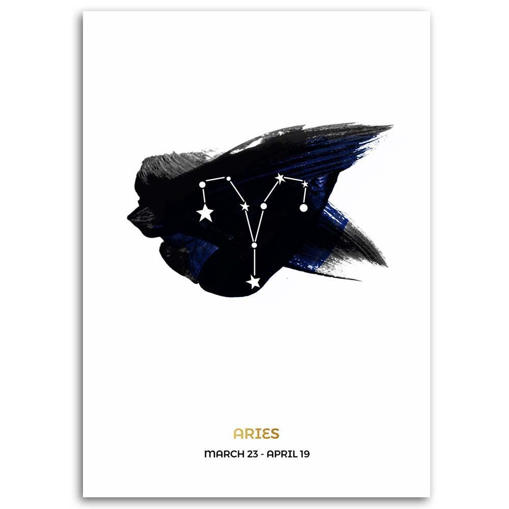 Canvas print, Zodiac sign - Aries