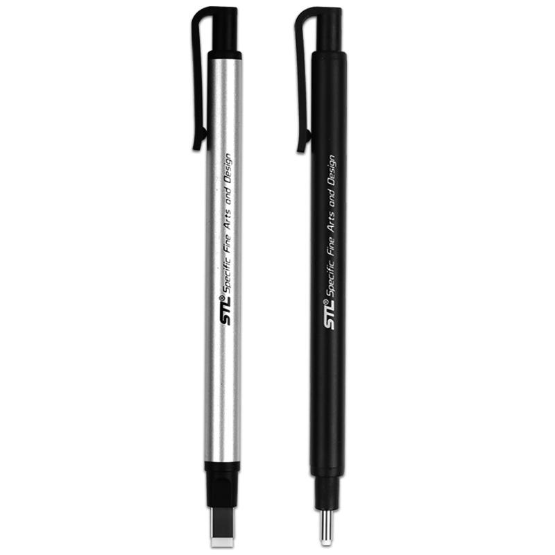 Ластик для выделения эскизов, круглый, квадратный, многоразового использования, резиновая механическая ручка для рисования, стильные художественные принадлежности, школьные канцелярские принадлежности для художника, студента-художника