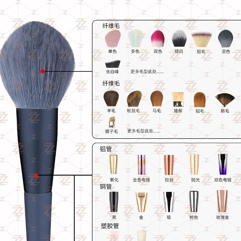 Black Classic 15 Makeup Brushes Set Beauty Tools Makeup Brushes Full Set