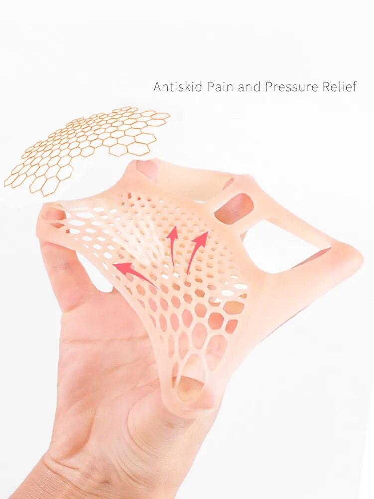 Силиконовые мягкие подушечки, гелевые стельки на высоком каблуке, дышащие стельки для обуви, вставки для обуви, аксессуары, 1 пара