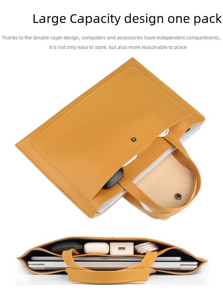 «Сумка для 14-дюймового ноутбука и iPad для Apple, Lenovo, Huawei»: Стильный портфель"