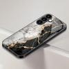 Чехол для телефона из закаленного стекла с текстурой под мрамор, подходит для Samsung Galaxy S26 S25 S24 S22 S21 S20 FE/Ultra/Plus, противоударный, защита от царапин