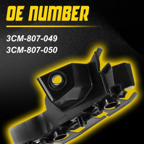 2PCS Front Bracket Bumper Support For - Driver&Passenger VW Atlas Side