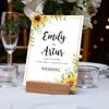 AnyDesign 48 Sheet Sunflower Border Stationery Writing Paper Watercolor Sunflower Letterhead Paper Floral Border Greeting Paper for Wedding Party