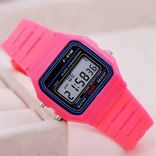 Модные студенческие наручные часы, многофункциональные светящиеся часы, детские спортивные электронные часы