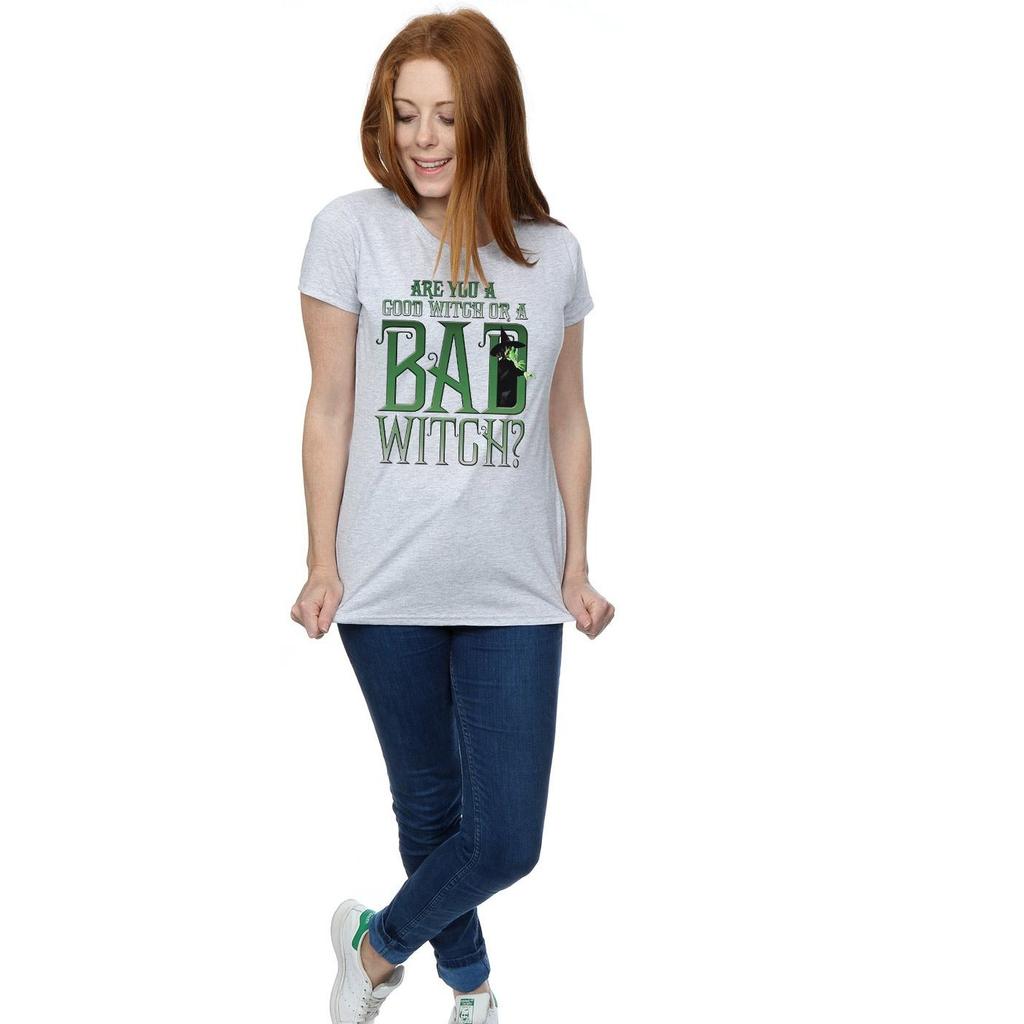 The Wizard Of Oz Womens/Ladies Good Witch Bad Witch Cotton T-Shirt