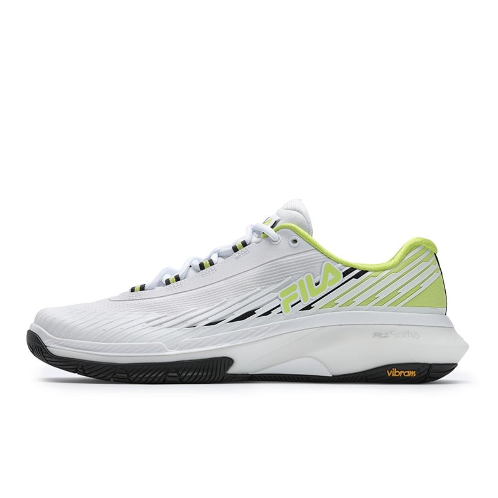 Fila Ткань Эйс Виталити Мода Низкие Теннисные Кроссовки Мужские кроссовки Белый Зеленый A12M521503FBM