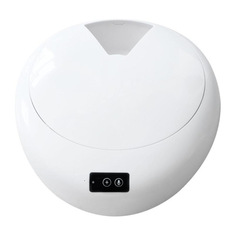 Automatic Pet Food Dispenser Featuring Cooled Storage Box Timer Controlled Up To 6 Meals Each Day