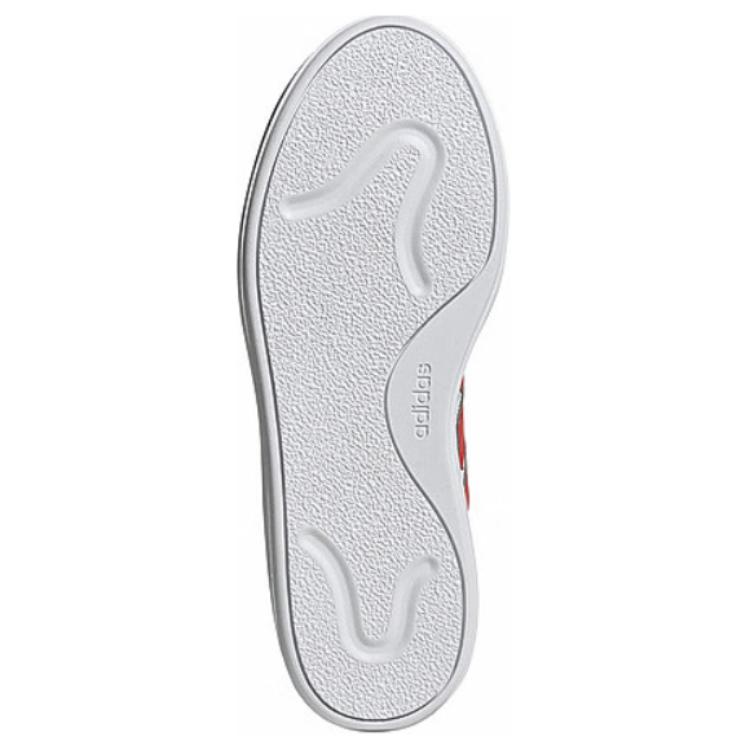 Adidas Courtblock Comfortable Fashion Slip Resistant Durable Low Top Lifestyle Casual Shoes Men Sneaker White Red IH4713