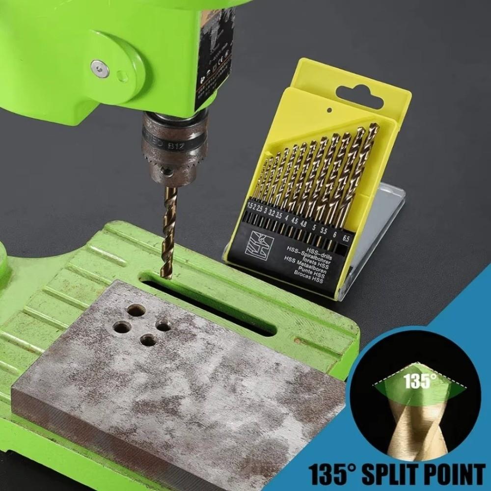Multi-Purpose Twist Drill Bits High-Speed Steel Drill Bit Set Masonry Drill Bits For Hard Metal