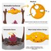 Roasted Chicken Leg Cat Slow-moving Feeder 360° Rotating Pet Educational Items  Pet Games