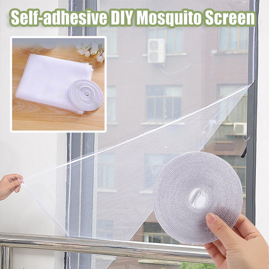Anti-Mosquito Window Screens Self-adhesive Mosquito Net Mesh Home Decor