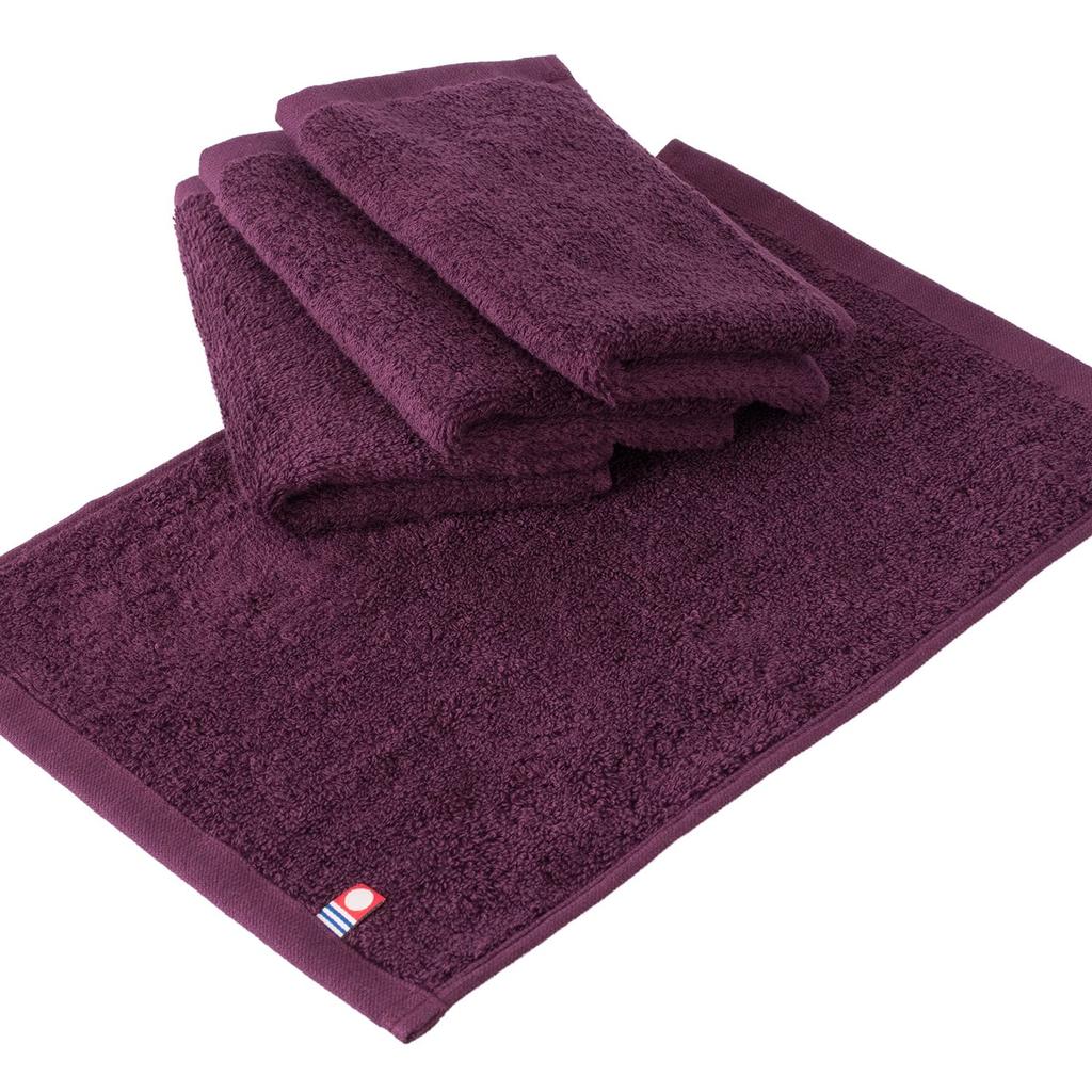 Bloom Imabari Towel Certified Hand Towel Set of 4 Just Face Handkerchief Large Made In Japan Cotton Absorbent Quick Drying Large Plain Simple 100%