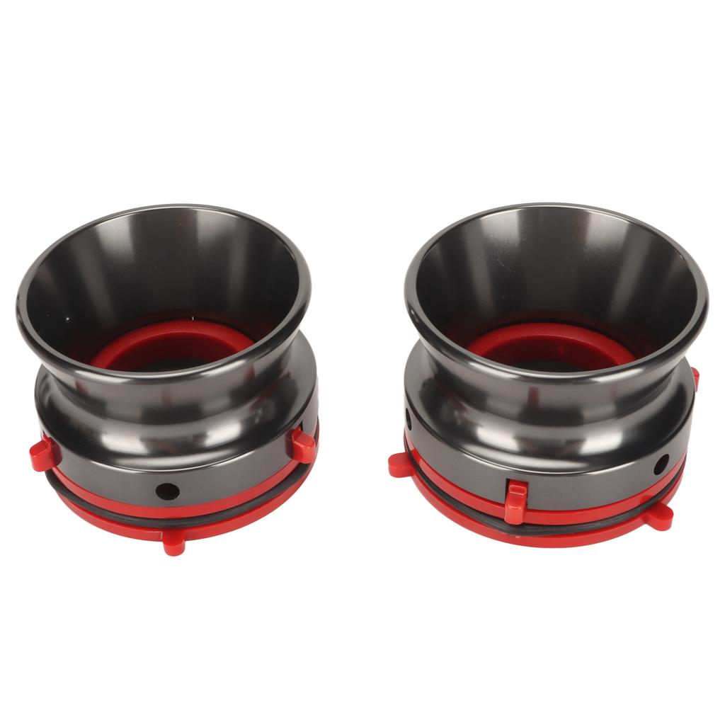 1 Pair NAB Hub Adapters Professional Polished Aluminum Reel To Reel Tape Opener for Studer ReVox for Akai for Teac