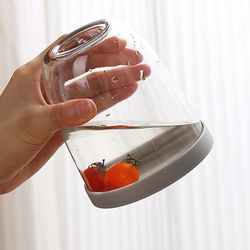 600ml Practical Picnics Storage Bucket Plastic Cup Seal Salad Cup for School