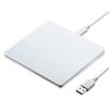 Sanwa Direct Trackpad, Compatible with Mac and Windows, 13 Gesture Functions, USB Connection, Touchpad, 400-MA128, Silver