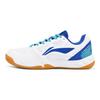 Li Ning The Flash 2.0 Амортизирующие Нескользящие Низкие Бадминтонные Кроссовки Унисекс Бело-Синие AYTT023-2