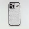 [Magsafe magnetic attraction] Simple polka dot transparent Apple 15/6promax mobile phone case iPhoneAIR protective case