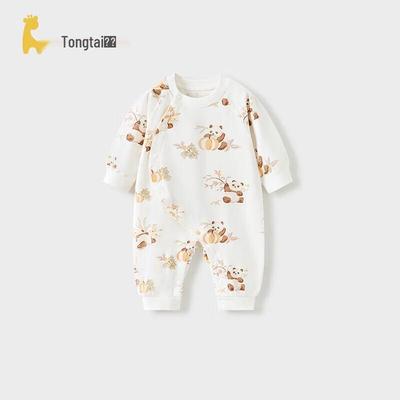 TONGTAI Хлопковый детский комбинезон с длинным рукавом