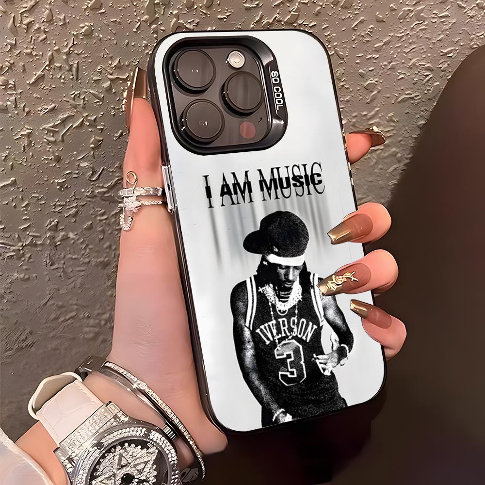 Rap P-Playboi C-Carti Phone Case For IPhone17 Air 16 15 14 Plus 13 12 11 Pro XS Max Silver Black Bumper Case