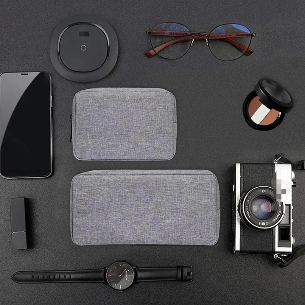 Цифровой портативный органайзер, чехол для наушников, дорожная сумка для хранения, аксессуары на молнии, зарядное устройство, кабель для передачи данных, USB-сумка