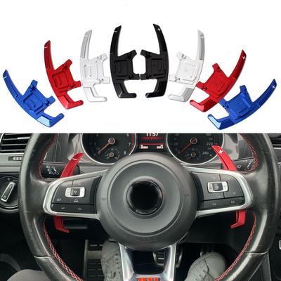 2X Замена лепестков переключения передач на рулевом колесе Для VW GOLF GTI R GTD GTE MK7 POLO GTI Scirocco Tiguan Rline PASSAT T-ROC