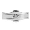 Watch Band Deployment Clasp Double Push Button 304 Stainless Steel Wristwatch Straps Buckle