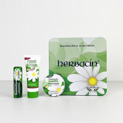 Подарочный набор «Ромашка» (крем для рук и бальзам для губ)
