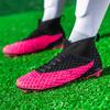 2024 Мужские футбольные бутсы большого размера Сверхлегкие футбольные бутсы для мальчиков Кроссовки Нескользящие футбольные бутсы AG/TF Ботильоны унисекс