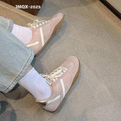 Новые женские кроссовки для гонок в стиле ретро со шнуровкой, легкие спортивные повседневные туфли, однобортные туфли с мягкой подошвой