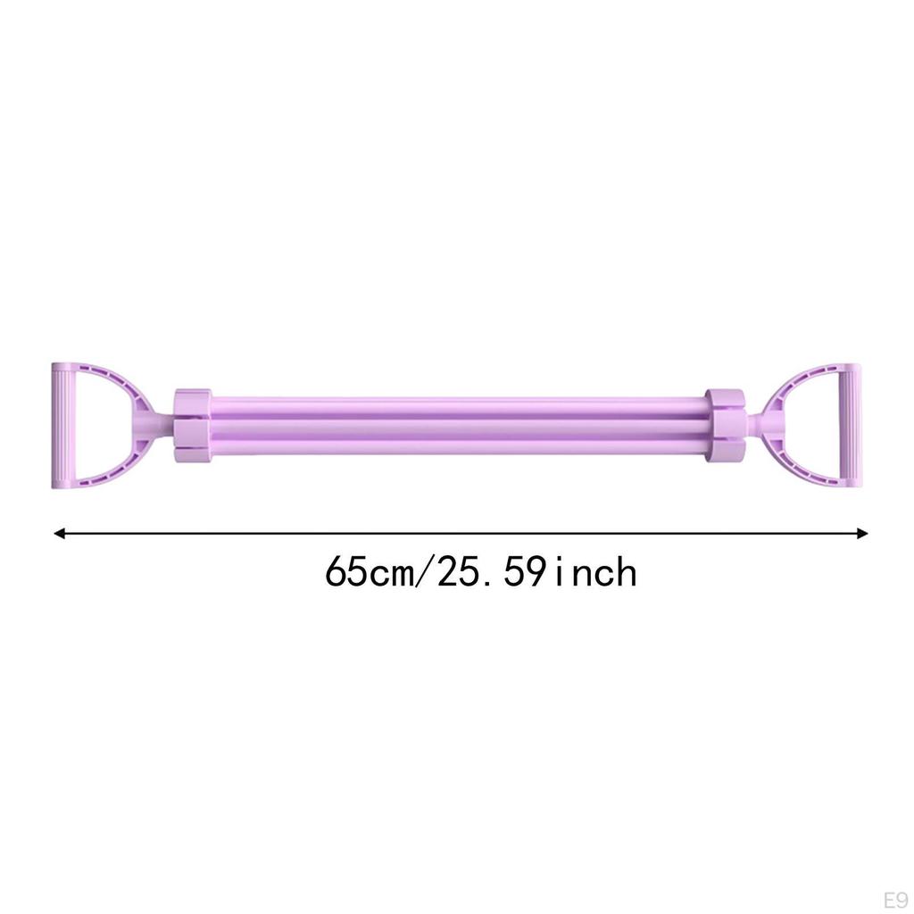 Эластичная лента сопротивления Нескользящая рукоятка Инструмент для фитнеса груди Растяжка Тяга