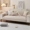 Four Seasons Pure Cotton Sofa Cushion Anti-Slip Cotton Fabric Simple Cushion Universal Cover Cover Modern New Summer