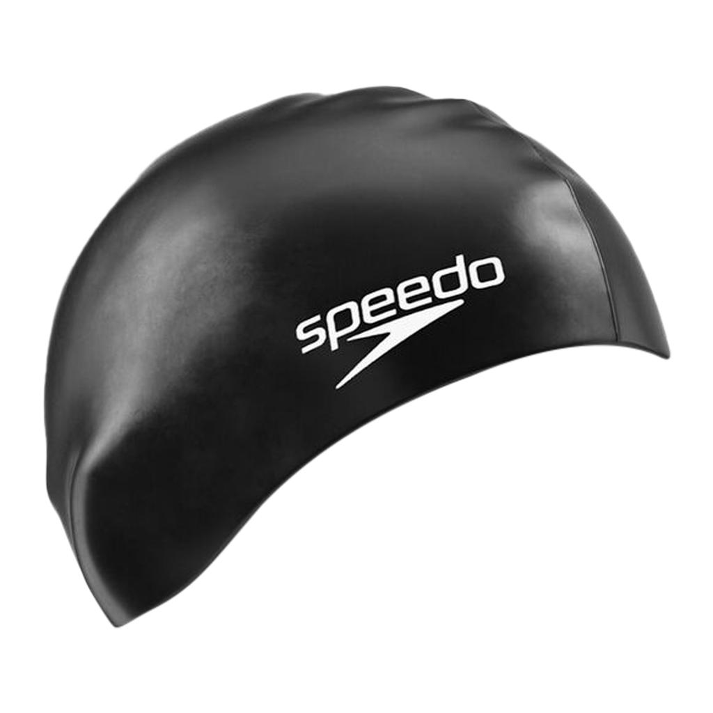 Speedo Силиконовая шапочка для плавания унисекс с длинными волосами для взрослых
