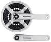 SHIMANO Серебряный 42x34x24T 170мм с защитой цепи EFCTY501C244CSB FC-TY501 8/7/6 скоростей
