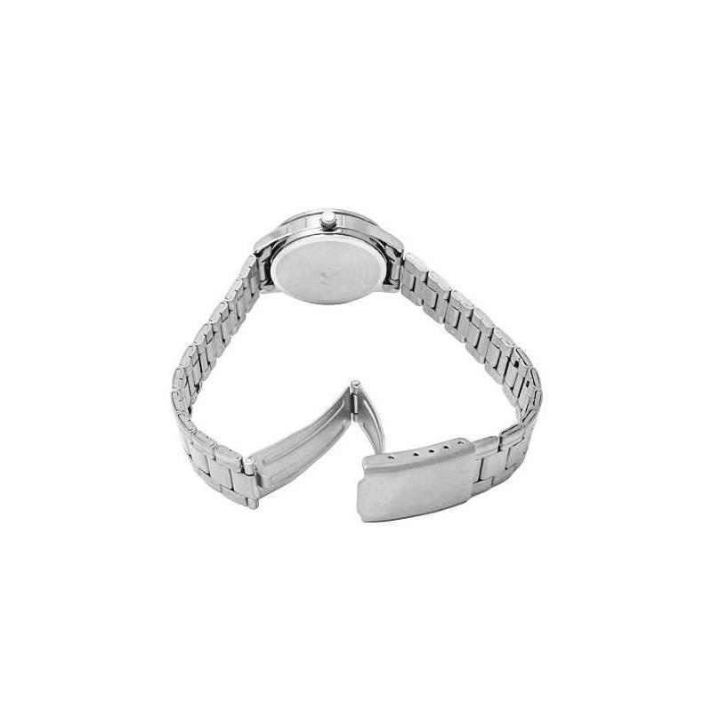 Casio Серия STANDARD серия с ретро-стрелками классическая стрелочная цифровая весы черный циферблат водонепроницаемый кварцевый механизм ремешок из нержавеющей стали LTP-V005D-1B