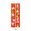Festive Nutcracker Christmas Decoration Hanging Door Banner Soldier Character Porch Sign