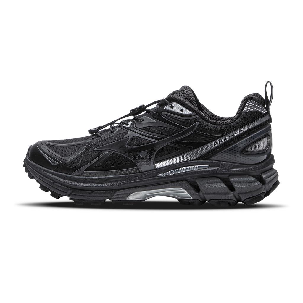 Mizuno Halo Mix TL Fashion Shock Absorption Support Lightweight Breathable Low-Top Running Shoes Unisex Sneaker Black D1GH251201