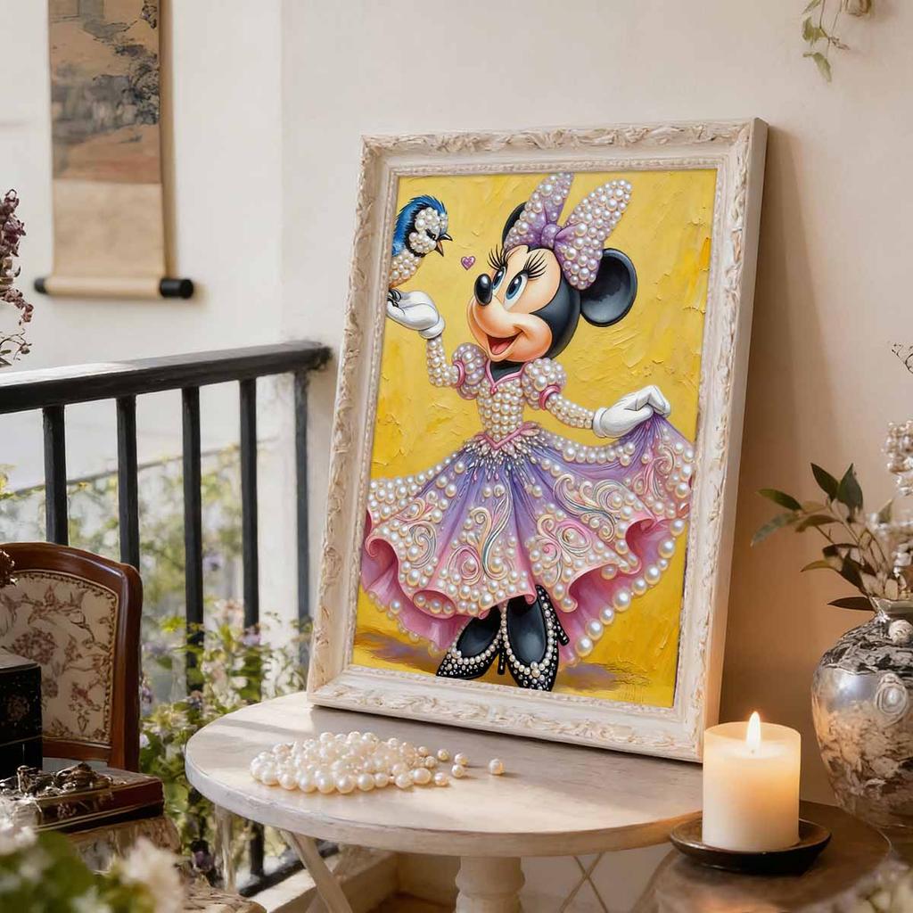 Disney Мини Масляная Живопись Стиль Творческий Жемчужная Живопись Искусство 5D DIY Полная Алмазная Вышивка Мозаика Набор для Вышивки Крестом Декор для Дома и Комнаты