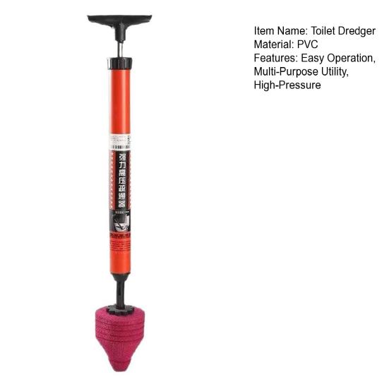1/2 шт. Туалетный земснаряд, простота в эксплуатации, многоцелевой инструмент для дренажных труб, высокое давление, прочная конструкция, туалетный слив