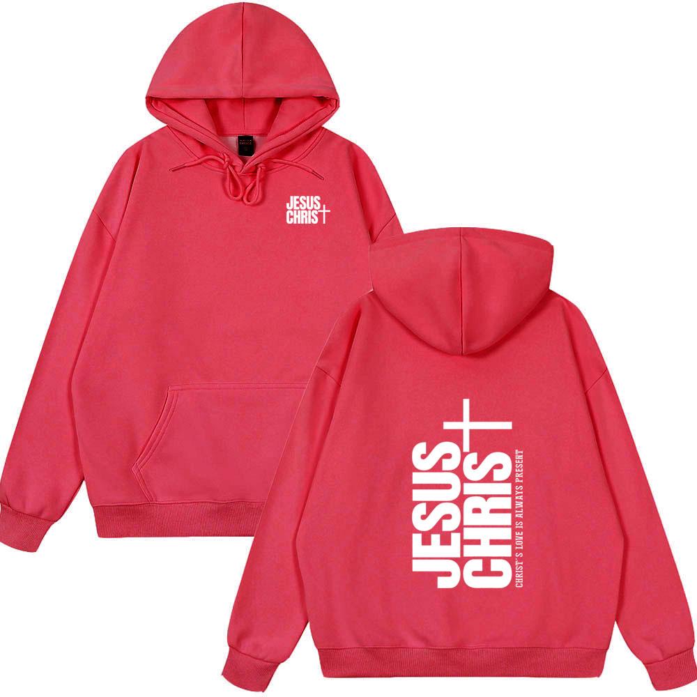 Иисус Христианский Библейский Стих Вера Худи Мужская Женская Одежда Мода Харадзюку Толстовки Флис Повседневные С Длинным Рукавом Зимние Топы