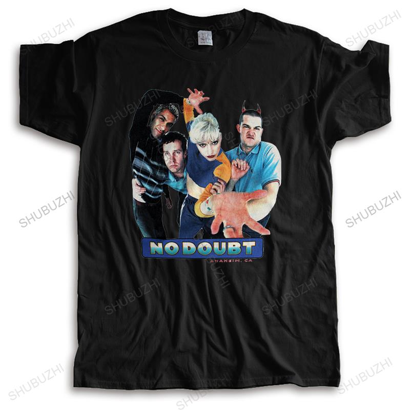 summer tshirt Unisex brand teeshirt No Doubt Anaheim CA Color Band Pic Gwen White tees New Official Unisexs t shirt top brands