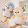 Soft Fat Penguin Plush Toy Cute Stuffed Couple Penguin Furry Doll Sleep Hug Pillow Home Cozy Decoration Cushion Birthday Gift