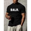 BALR. Logo T-Shirt,Soft Breathable & Fade-Resistant, Classic Fit for Daily Casual Wear