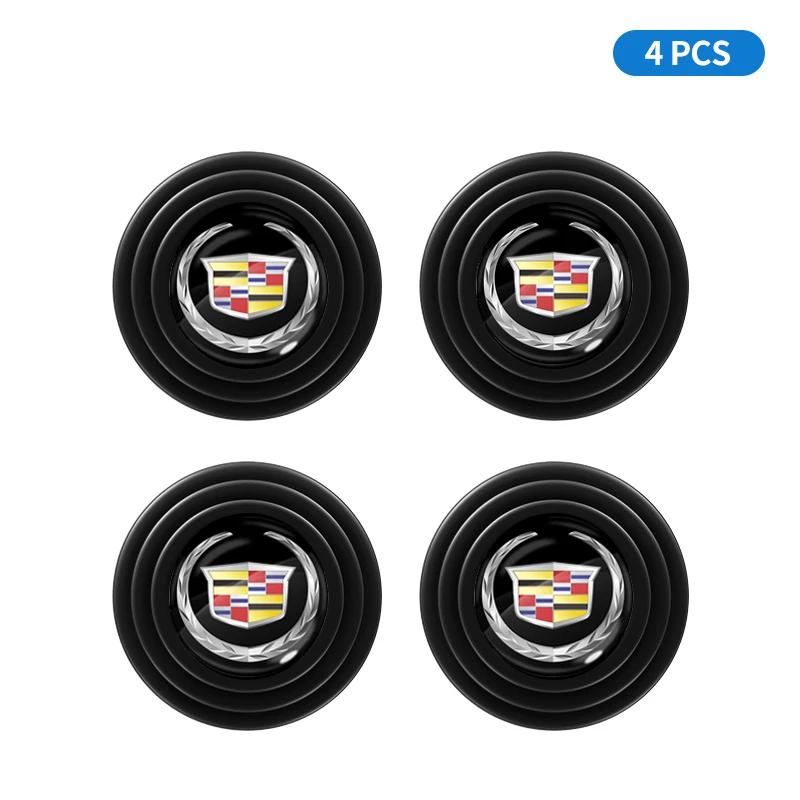 1/2/4 шт. Автомобильный противоударный коврик на дверь, силиконовая наклейка против столкновений для Cadillac SRX ATS XTS CT4 CT5 CT6 XT4 XT5 XT6, аксессуары