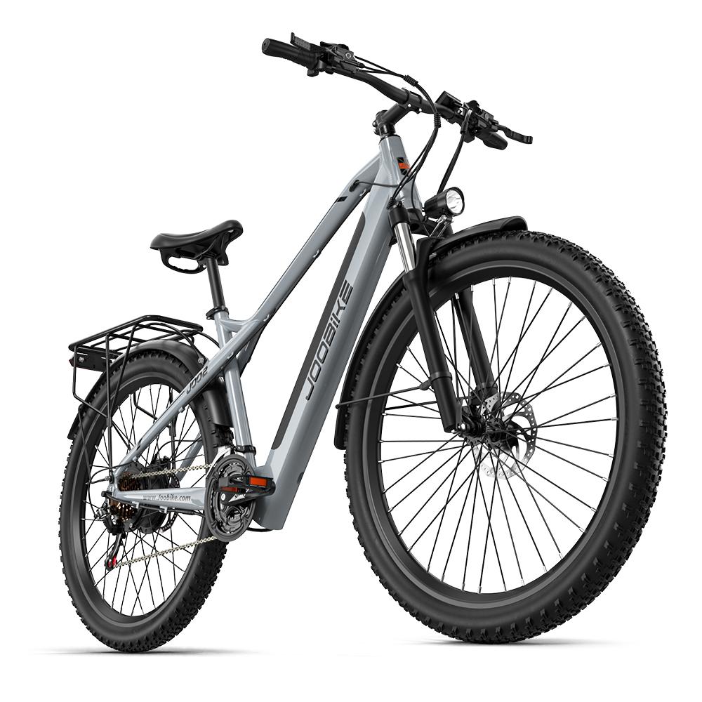 JOOBIKE JOO2 Electric Bike, 1000W Brushless Motor, 48V 16Ah Battery, 29×2.25'' Tires, 7-Speed, Hydraulic Brakes, LCD Display, 90km Range, 45km/h, Grey
