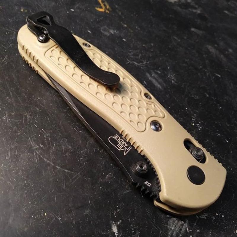 Pocket Knife Clip Stainless Steel Black Deep Carry Back Clip for Griptilian Folding Pocket Knife DIY Accessories Parts